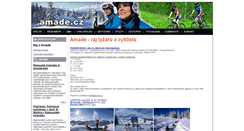 Desktop Screenshot of amade.cz